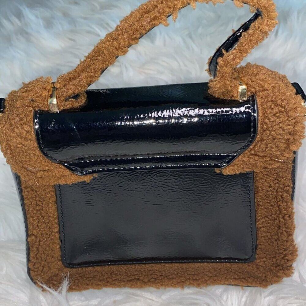 Skinnydip Aerin Mini Fur Trim Bag - Picture 4 of 6